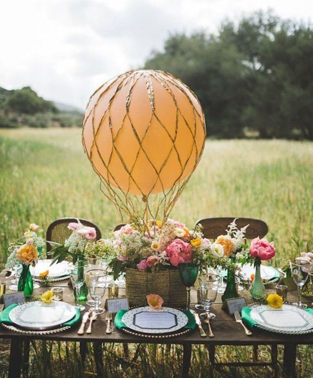 Cómo decorar vuestra boda con globos